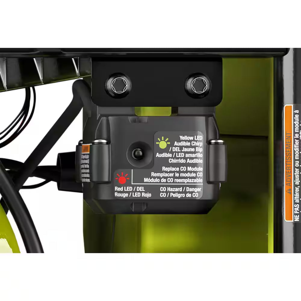 4000-Watt Recoil Start Gasoline Powered Digital Inverter Generator with CO Detect Shutdown Sensor