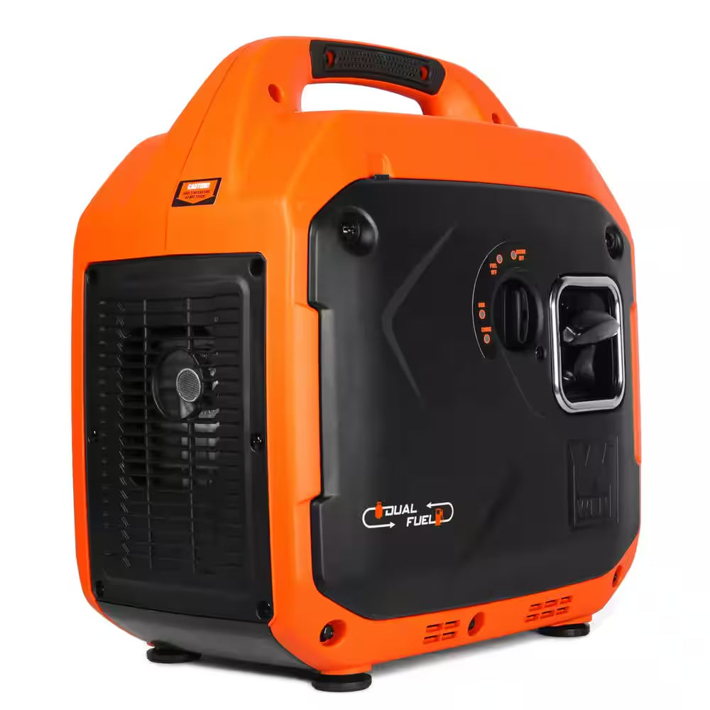 Quiet and Lightweight 3600-Watt Dual Fuel Rv-Ready Portable Inverter Generator with Fuel Shut off and CO Watchdog