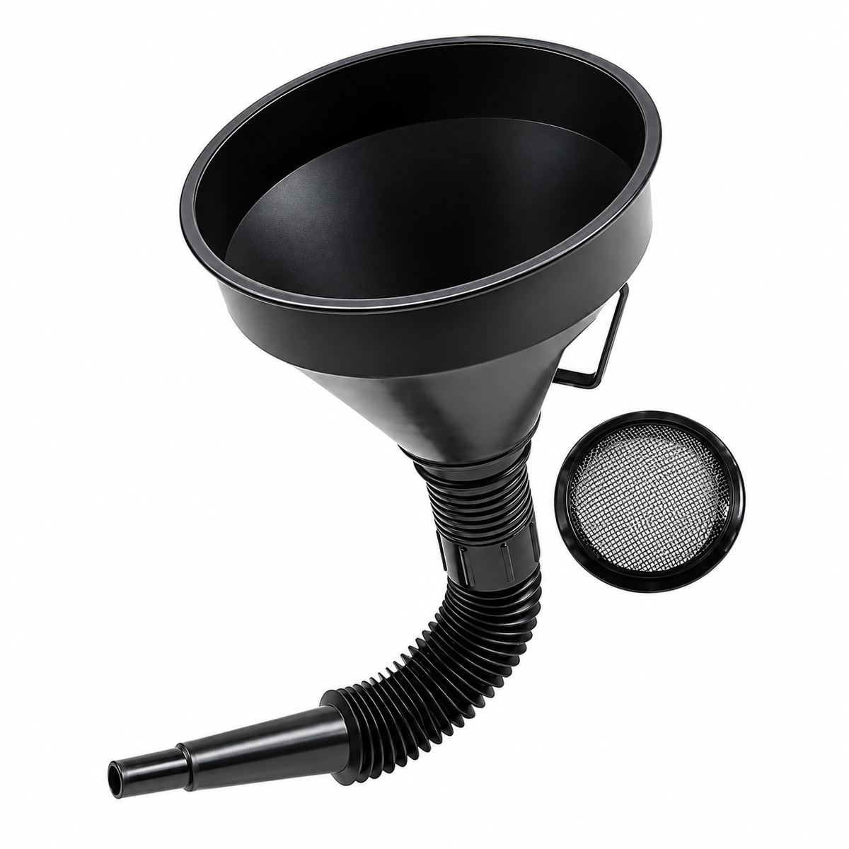 Black Filling Funnel with Filter - 140 mL