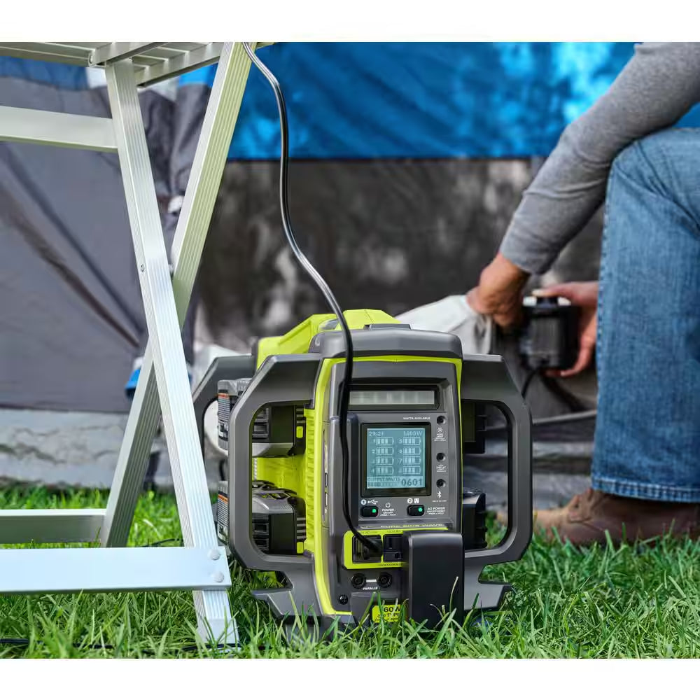 18V ONE+ 3000/1800-Watt Battery Powered Power Station with (4) 6.0Ah Batteries for the Jobsite, Wilderness, or Storms
