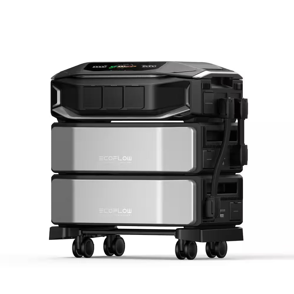12Kw Push-Button Start DELTA Pro Ultra X Combo (1*Inverter+2*Battery), 12Kwh LFP Battery Generator, Home Backup