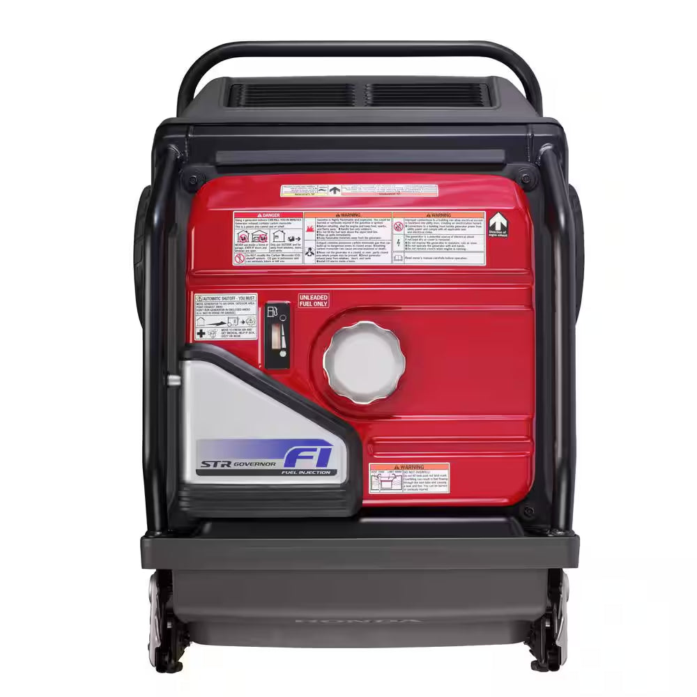 Ultra Quiet Eu7000Is 7000-Watt Electric Start Gasoline Powered Inverter Generator